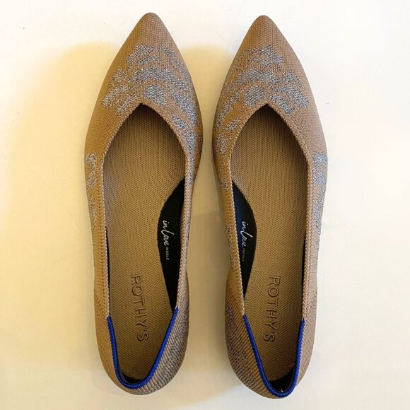 Rothy's Point II Burnished Brown. New Without Tags. Size 8.5. - Picture 1 of 8